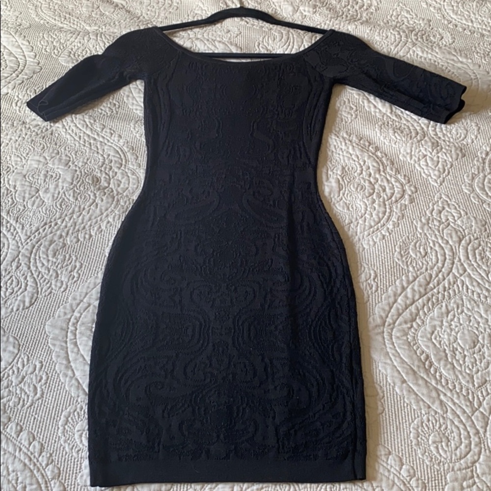 Guess body con mini dress